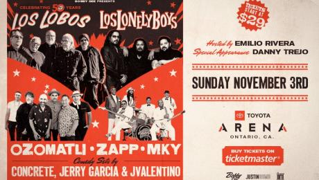 Los Lobos 50Yrs W/Los Lonely Boys, Zapp, Ozomatli, Mky, Concrete