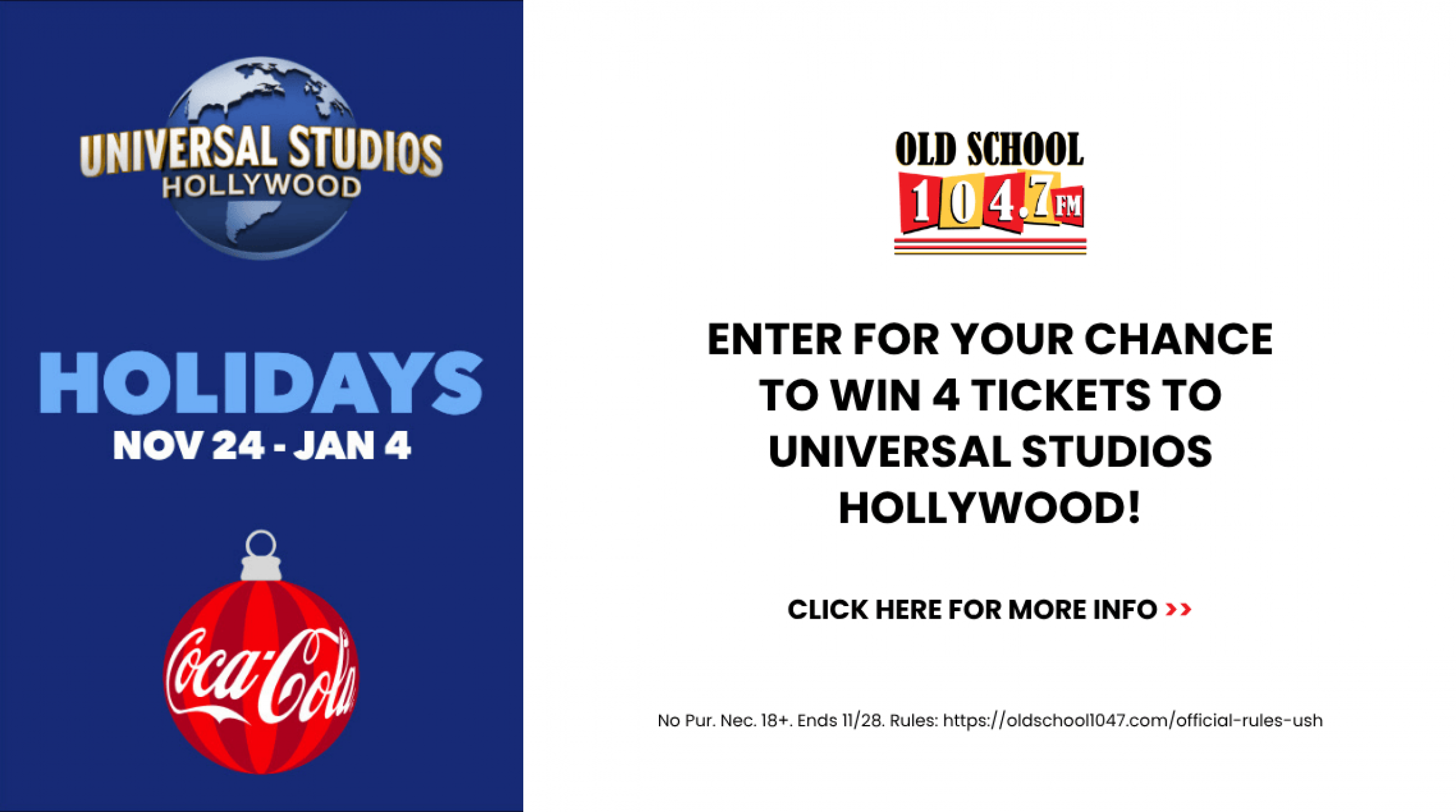 HomepageLead USH Holidays KOCP KQIE