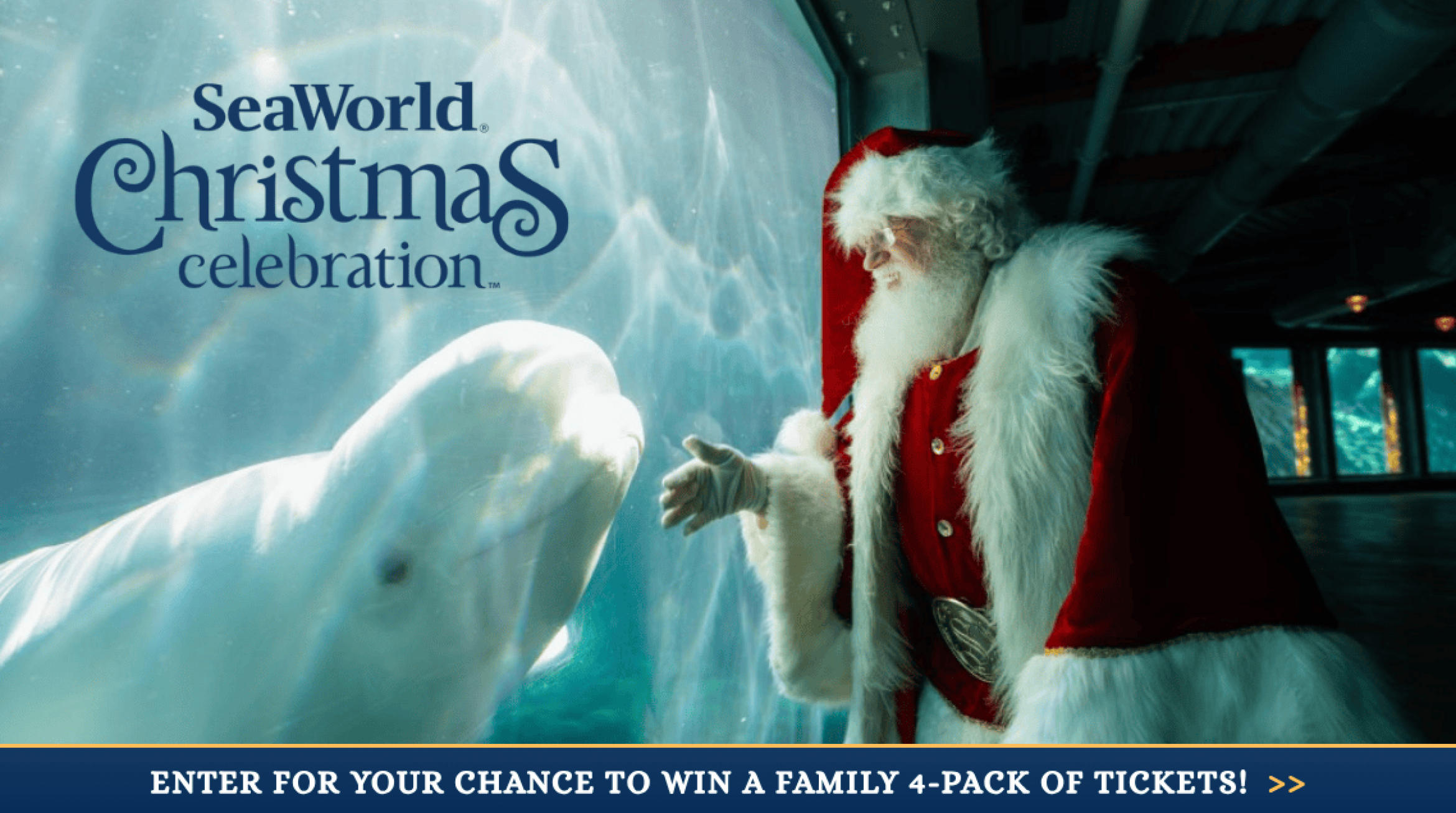 Promo Seaworld Christmas 2026
